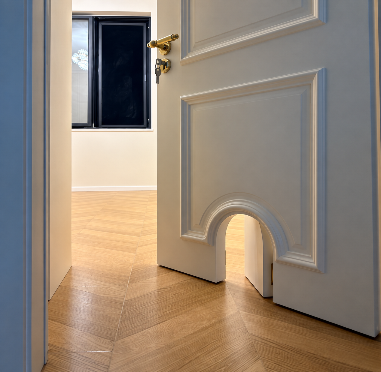 Pet-friendly door design