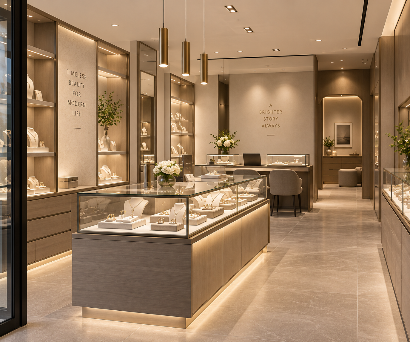 Jewellery retail interior
